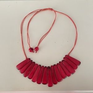 Organic Handmade Tagua Necklace